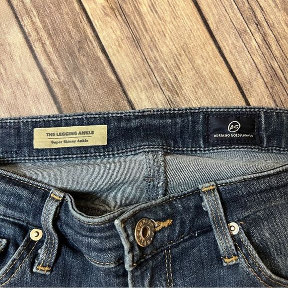 AG Adriano Goldschmied The Legging Ankle Skinny Denim Jeans, Size 26 - Picture 6 of 10